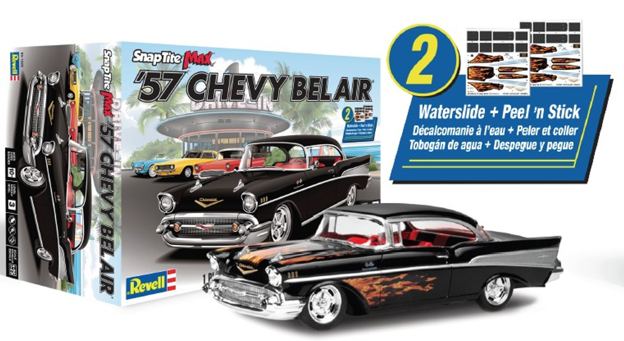 1957 Chevy Bel Air (Snap) 1/25 Revell-Monogram