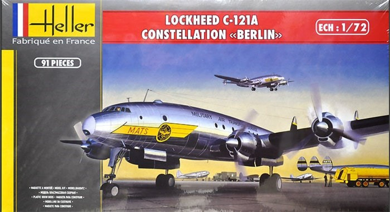 C-121A Constellation Berlin Airlift 1/72 Heller