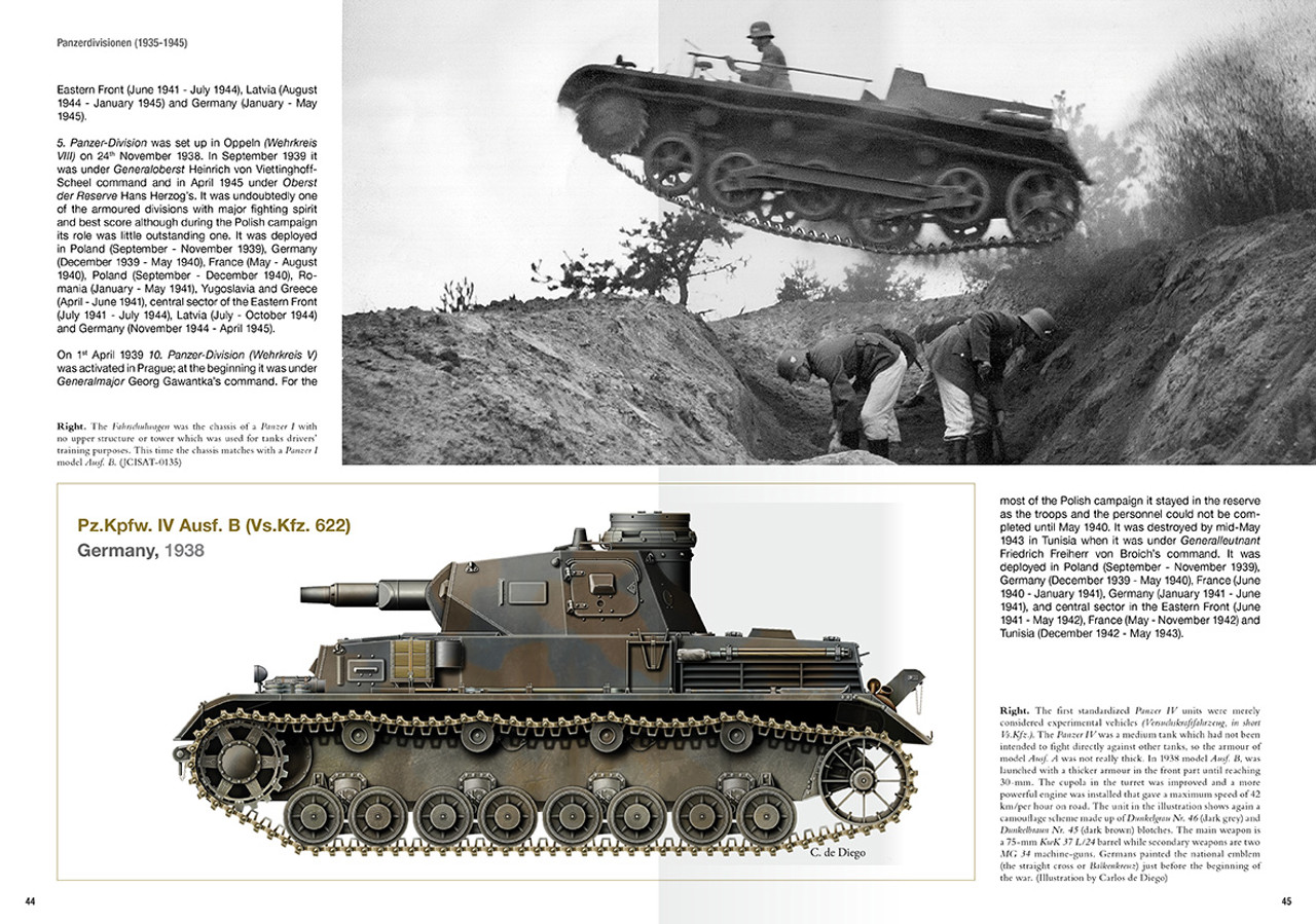 Panzerdivisionen 1935-1945 History, Organization, Equipment