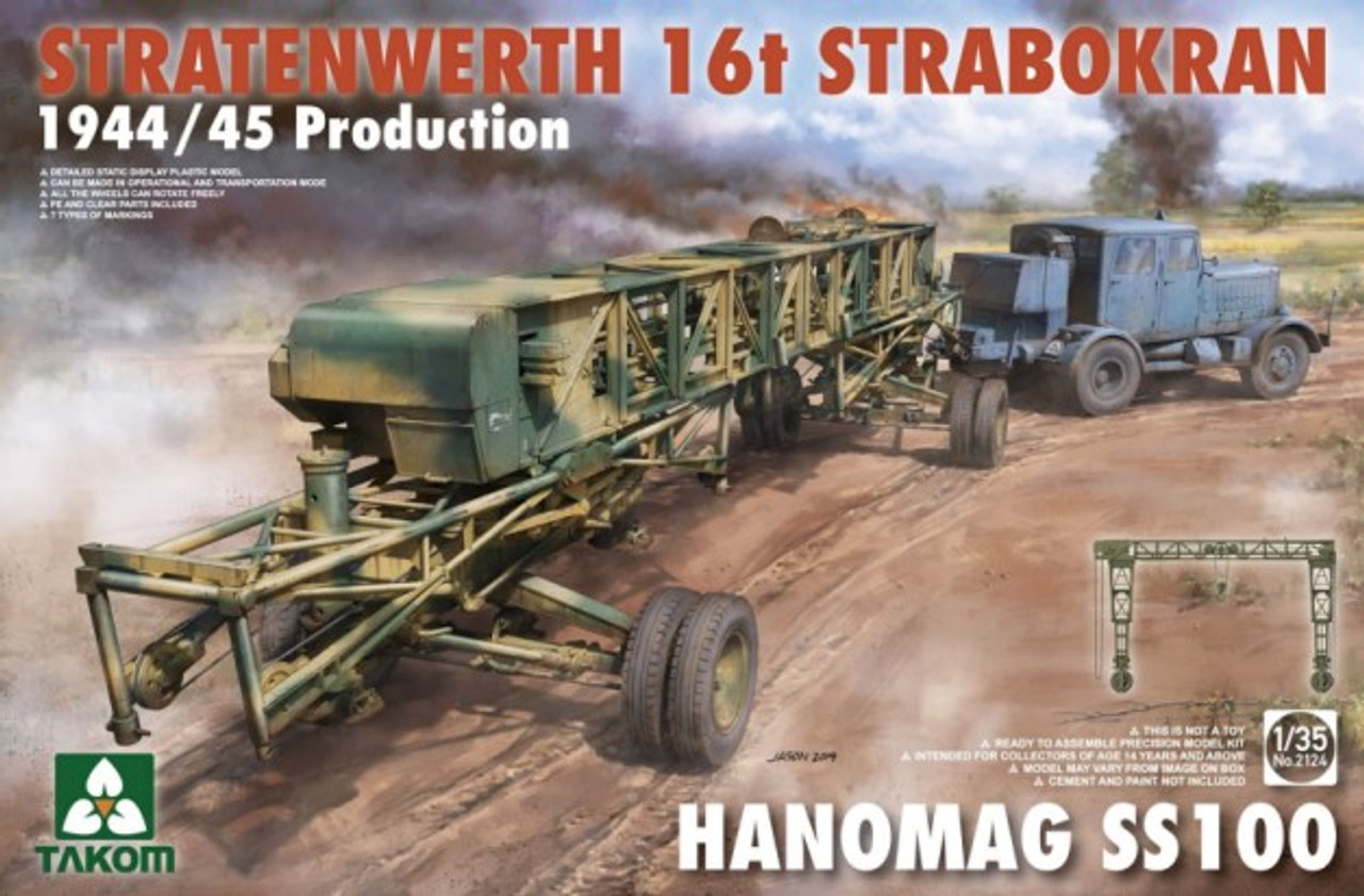 Stratenwerth 16t Strabokran Heavy Crane 1944-45 Production