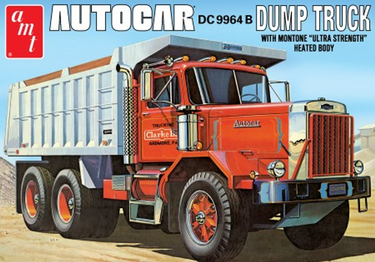 完売商品AMT 1/25 ダンプカー オートカー DC9964B アメリカン 大型 ダンプトラック Autocar DC9964B Dump Truck amt 1150 トラック、トレーラー