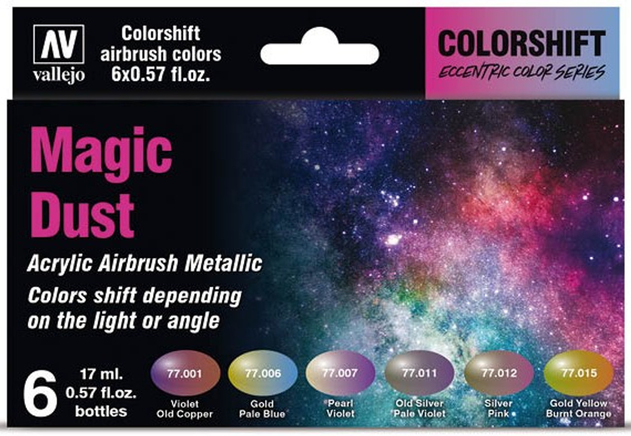 Paint: Vallejo - Paint Sets Magic Dust - Metallic Colorshift
