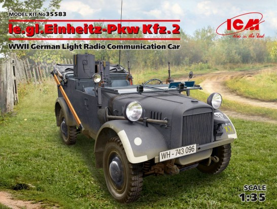 MASTER BOX 3530 Sd. Kfz. 1 Tipo 170 VK, Modelli - Militare - Scala 1:35 - Altri veicoli e artiglieria | El Taller del Modelista