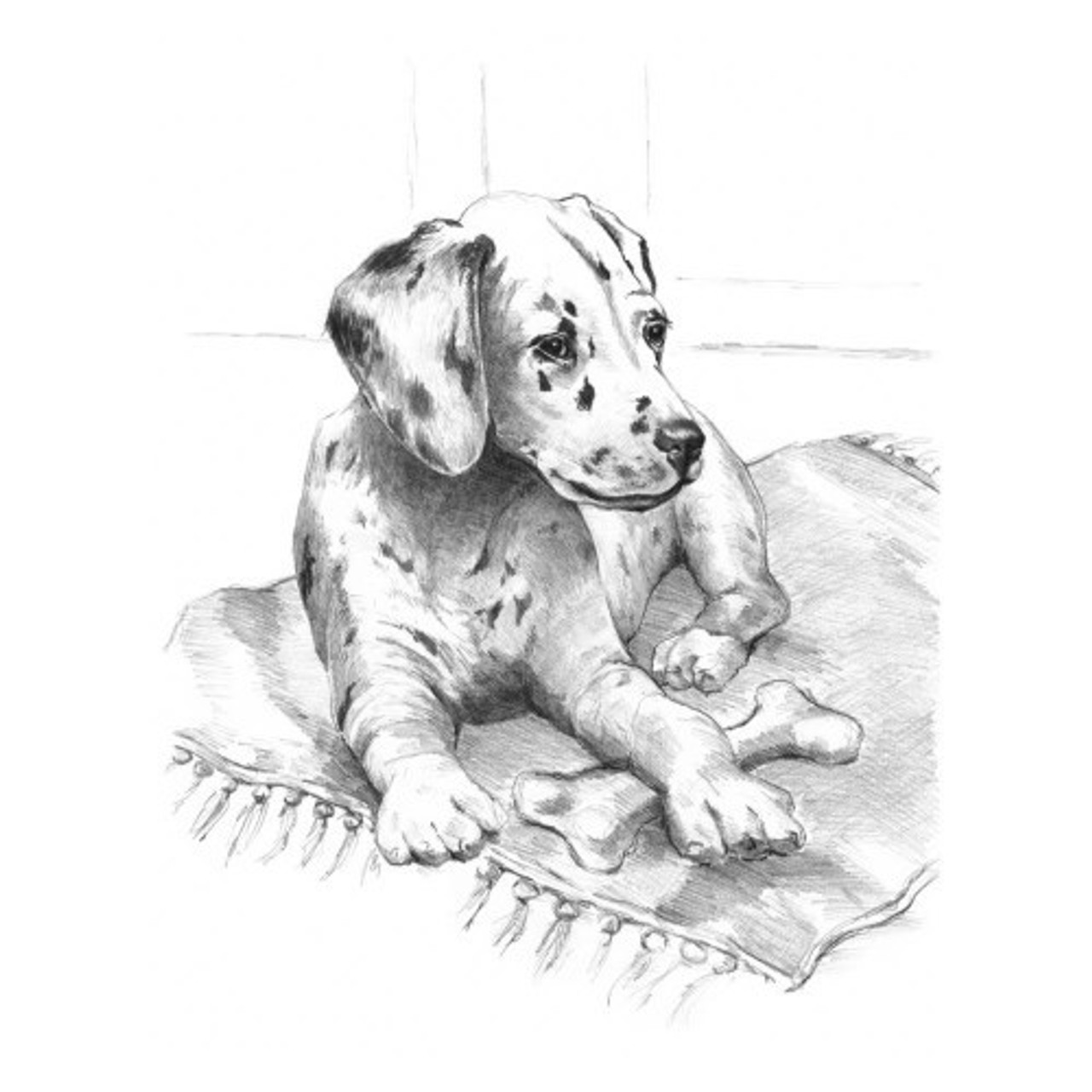 Dog drawing, cartoons, puppy, sketch, HD phone wallpaper | Peakpx