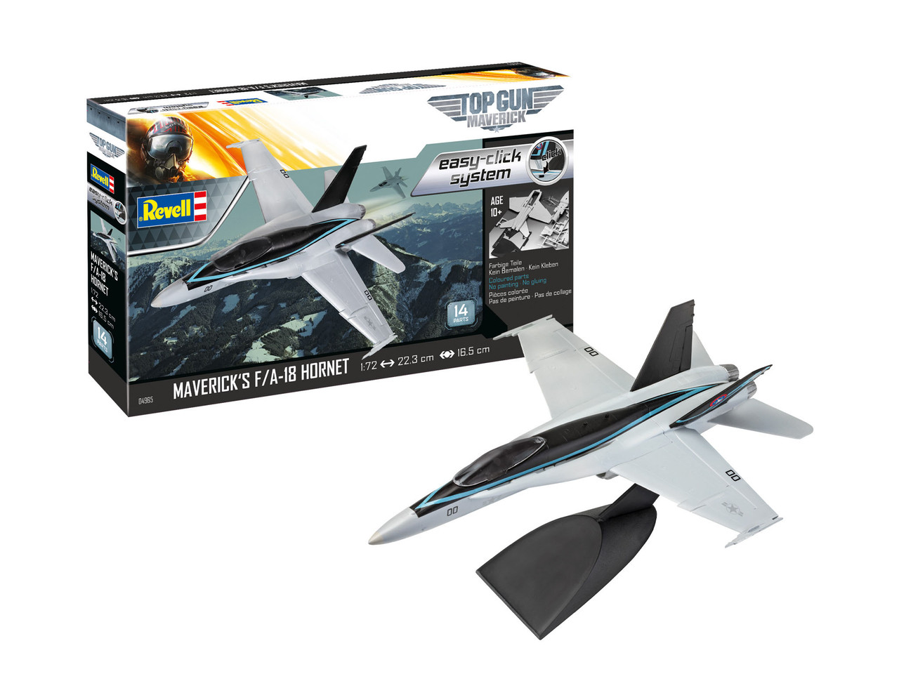 Revell 03864 Top Gun Maverick F/a-18e Super Hornet Fighter Jet Model Kit 1 48 for sale online 