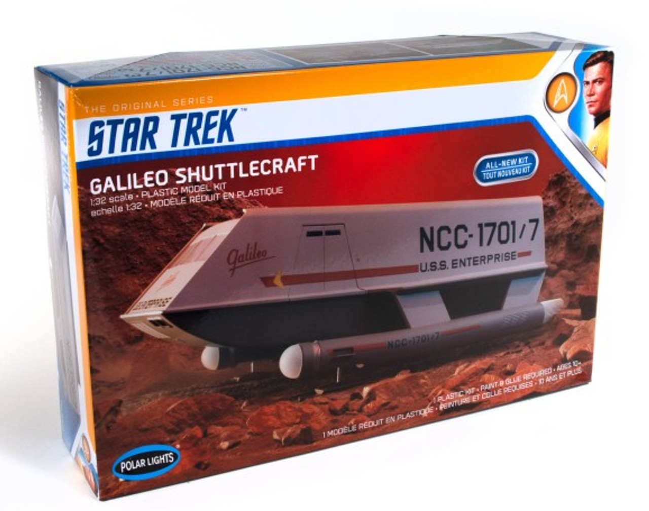 Star Trek The Original Series Galileo Shuttlecraft 1/32 Polar