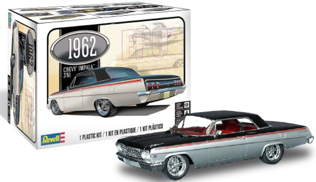 Revell 1/25 '62 impala hardtop lowrider - starrvybzonline.com