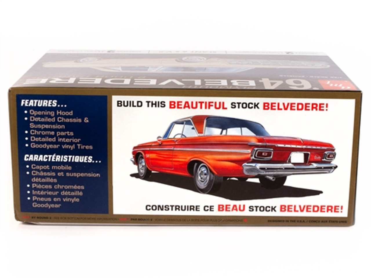 1964 Plymouth Belvedere 2-Door Hardtop 1/25 AMT Models