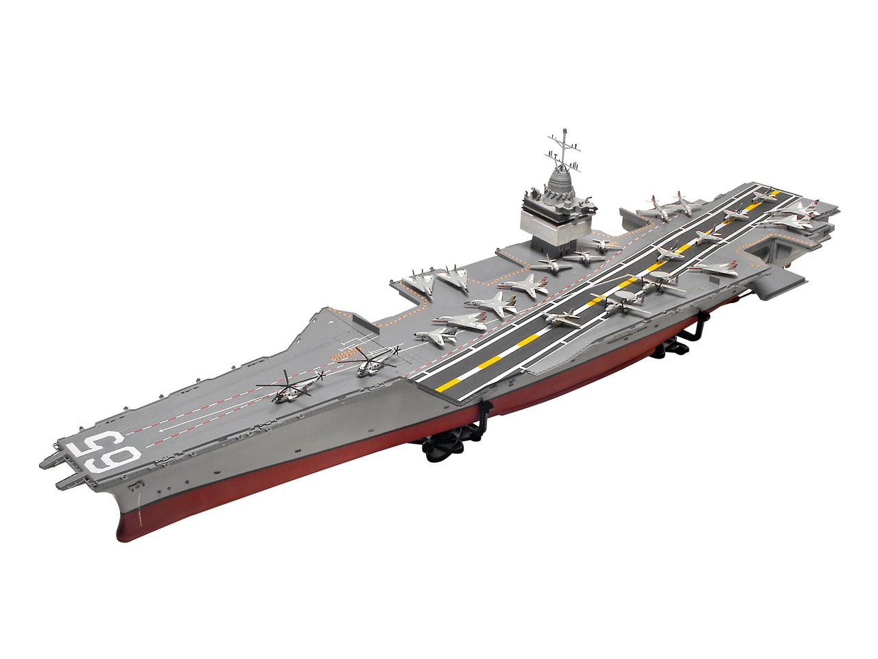 USS Enterprise CVN-65 Aircraft Carrier Limited Edition 1/400 Revell Germany