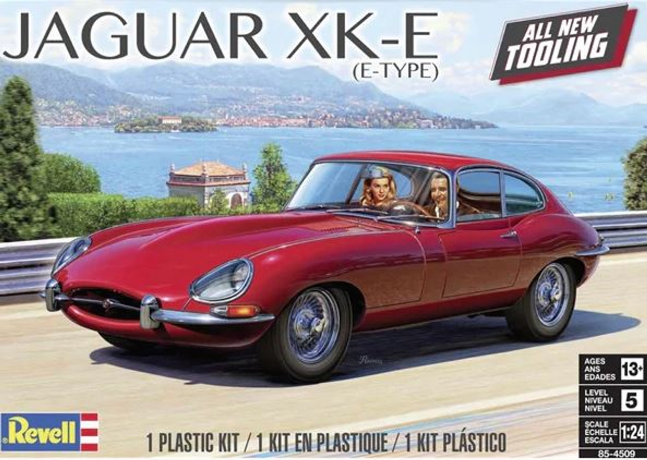 Jaguar XK-E (E-Type) 1/24 Revell