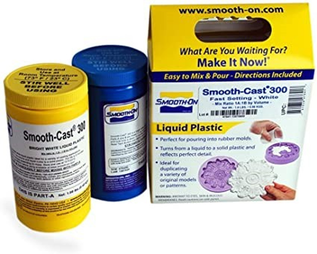 Smooth-On - Smooth Cast 300 Liquid Plastic Compound, Smooth On 