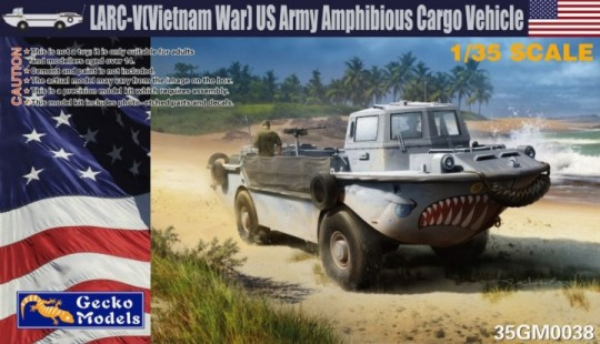 US Army LARC-V Amphibious Cargo Vehicle Vietnam War 1/35 Gecko Models