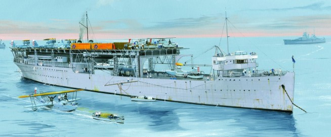 USS Langley AV-3 Aircraft Carrier 1/350 Trumpeter