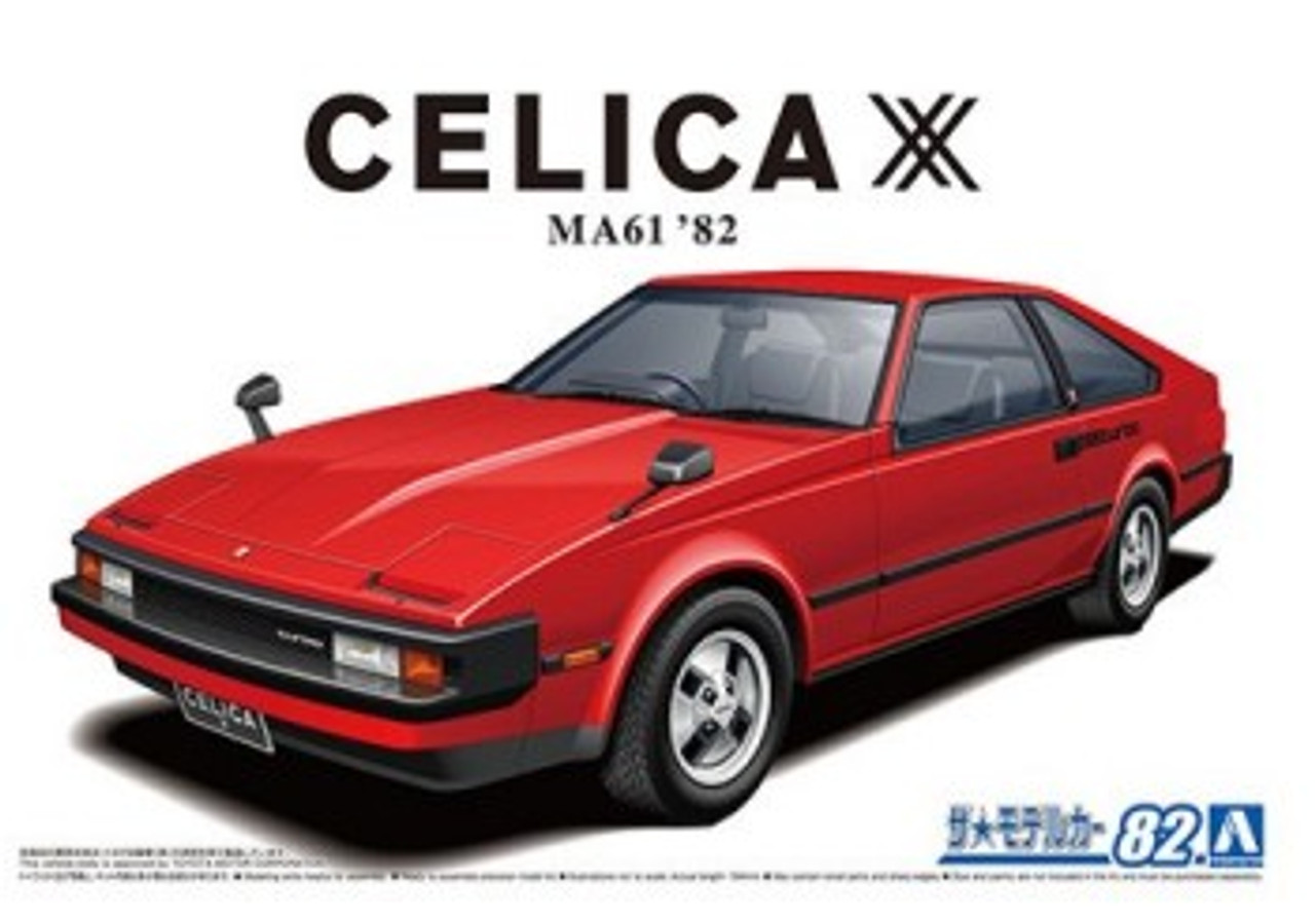 1982 Toyota MA61 Celica XX 2800GT 2-Door Car 1/24 Aoshima