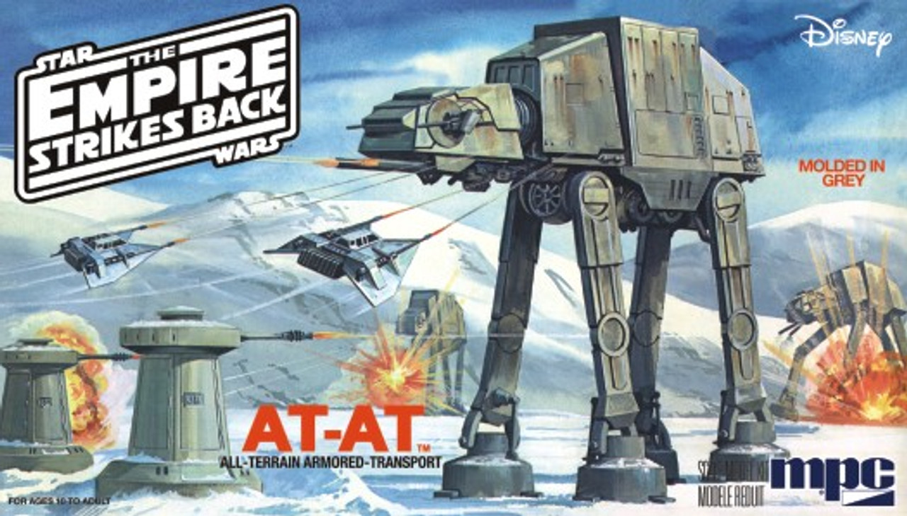 Star Wars The Empire Strikes Back: AT-AT 1/100 MPC Models