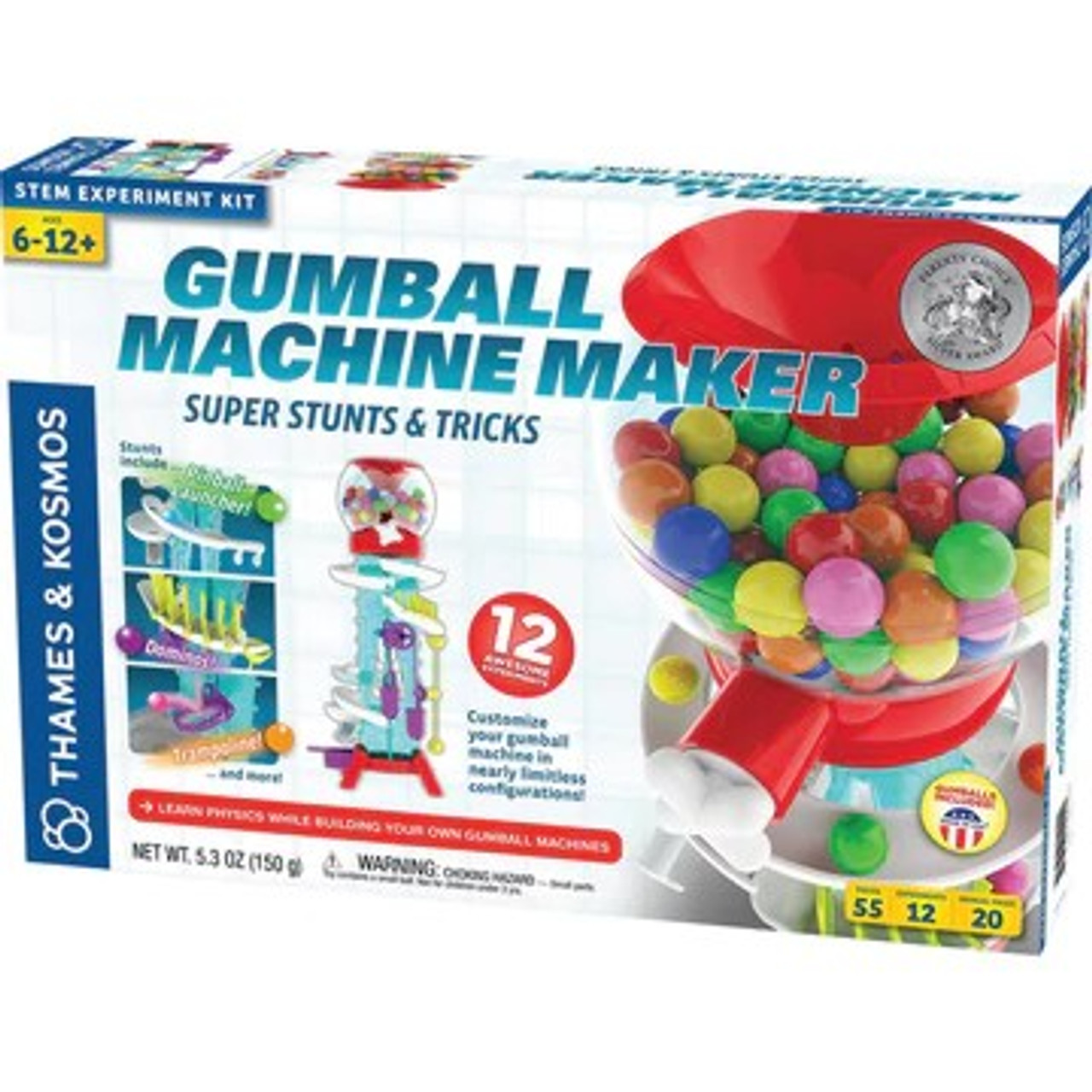 Gumball Machine Maker  DIY Physics & Engineering STEM Experiment Kit –  Thames & Kosmos