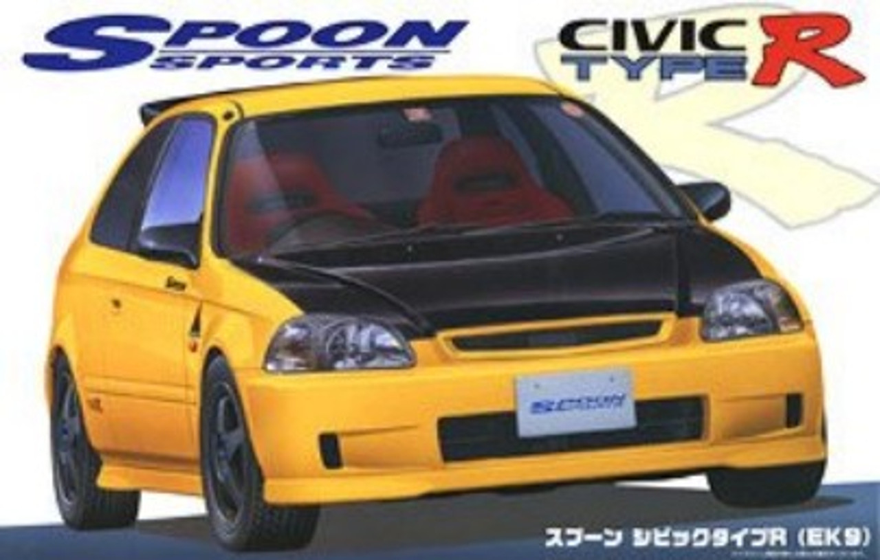 Honda Civic Type R Spoon Sports 2-Door Car 1/24 Fujimi