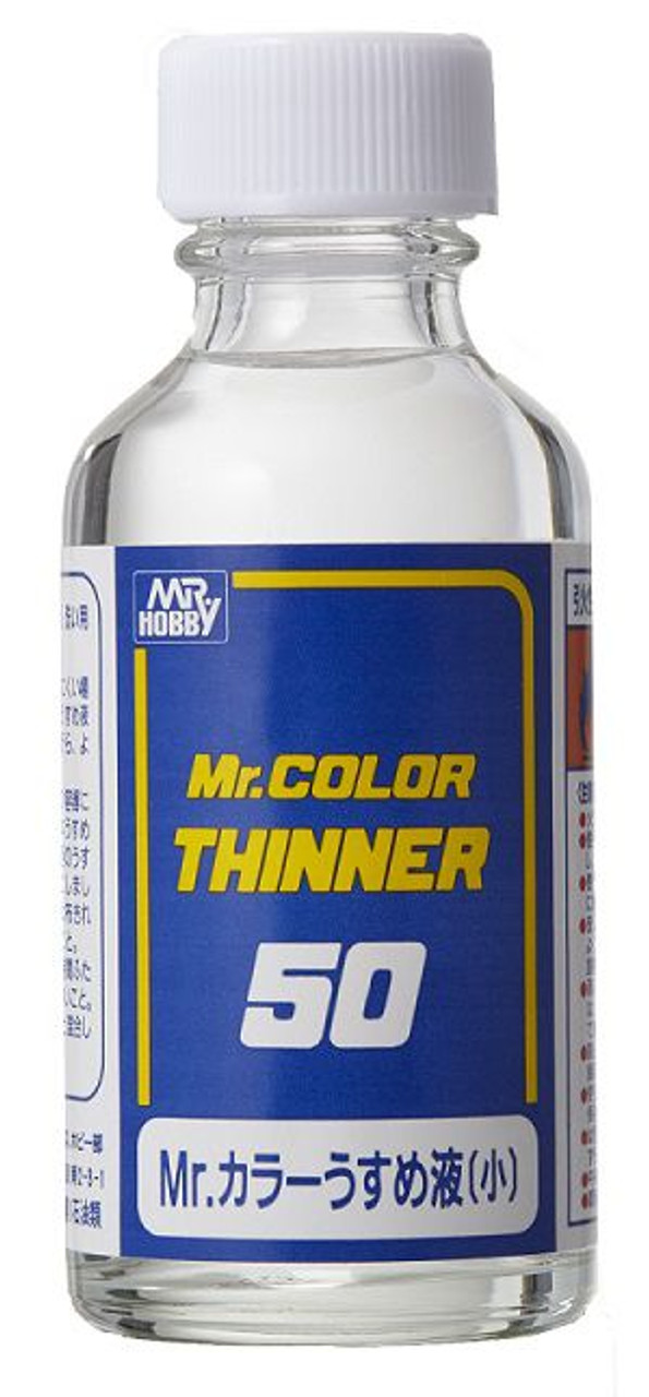 Mr Color Thinner 50ml Glass Bottle Mr Hobby (GUZT101)