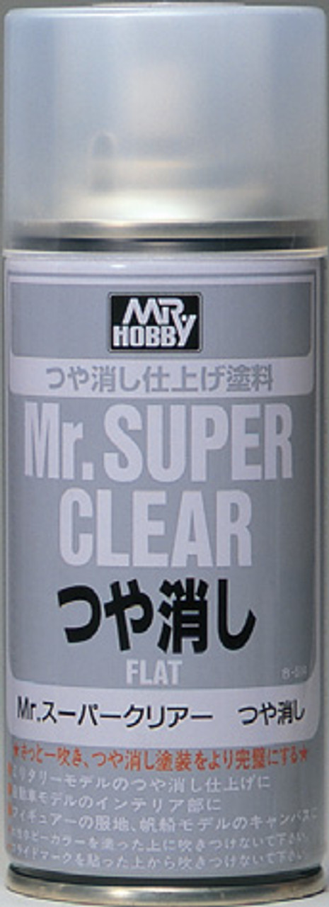  ggunze Mr hhobby Super Clear Matte W/UV bblock SpRray 5.75 oz.  (170ml) B523Y : Automotive