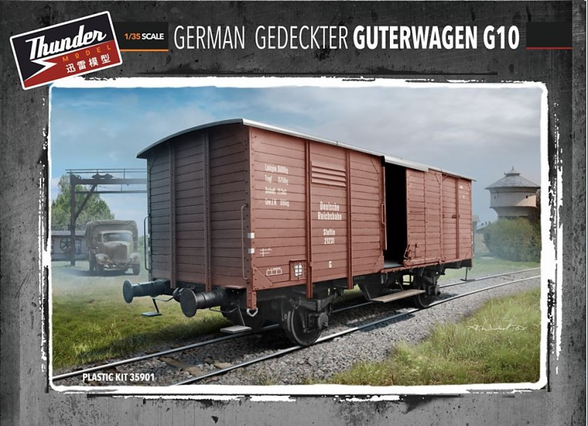WWII German G10 Boxcar 1/35 Thunder Model