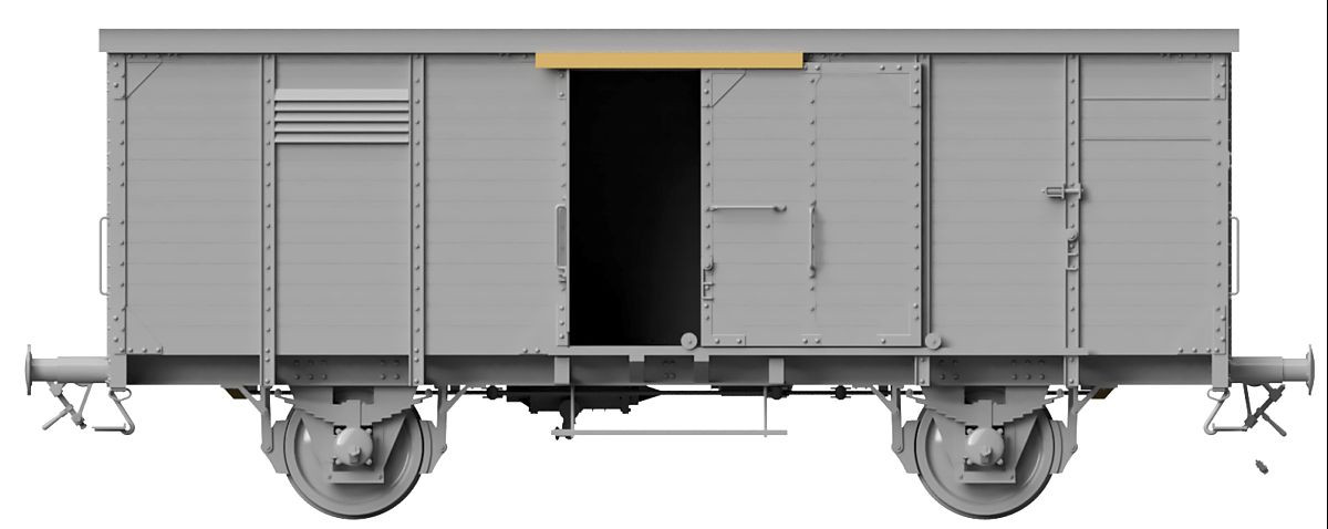 WWII German G10 Boxcar 1/35 Thunder Model