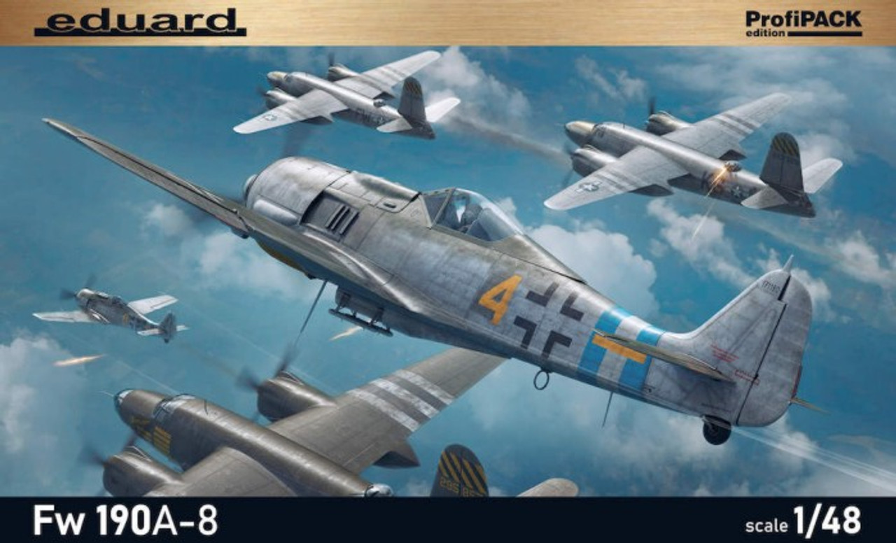 Fw 190A-8 Fighter (Profi-Pack Plastic Kit) 1/48 Eduard