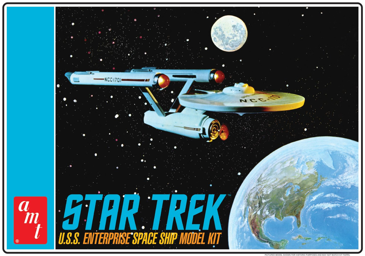 Star Trek Classic USS Enterprise 1/650 AMT Models