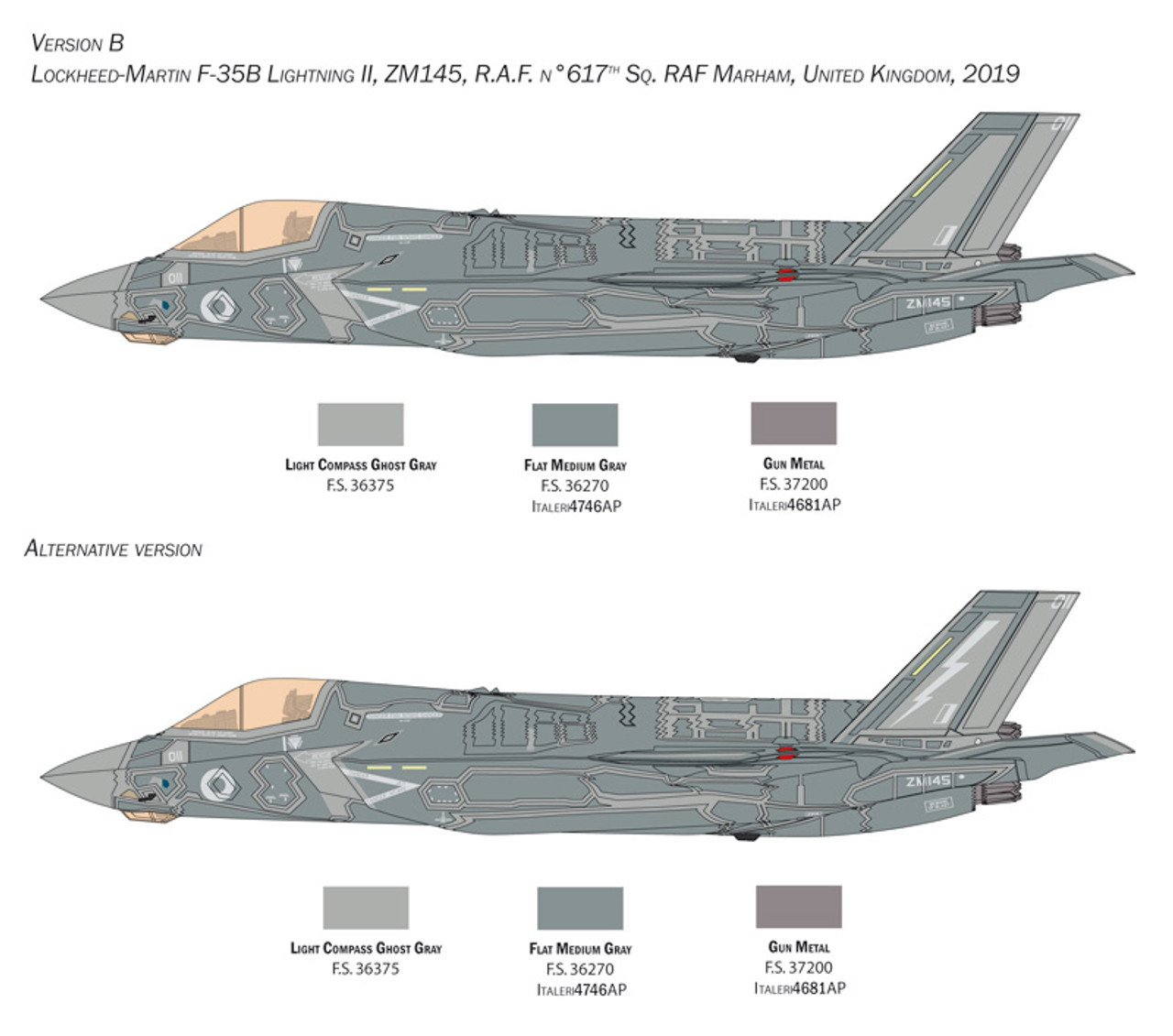 F-35B Lightning II STOVL Version 1/48 Italeri (ITA2810)