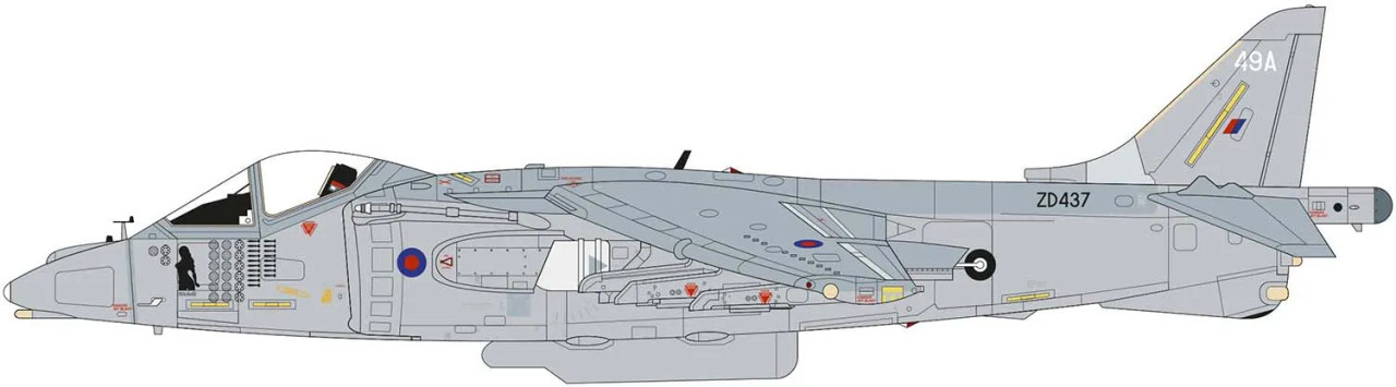 BAe Harrier GR.7A/GR.9A Aircraft 1/72 Airfix