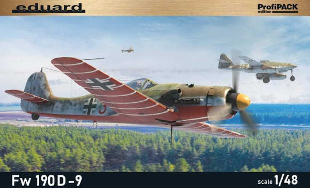 WWII Fw 190D-9 German Fighter (Profi-Pack Plastic Kit) 1/48 Eduard