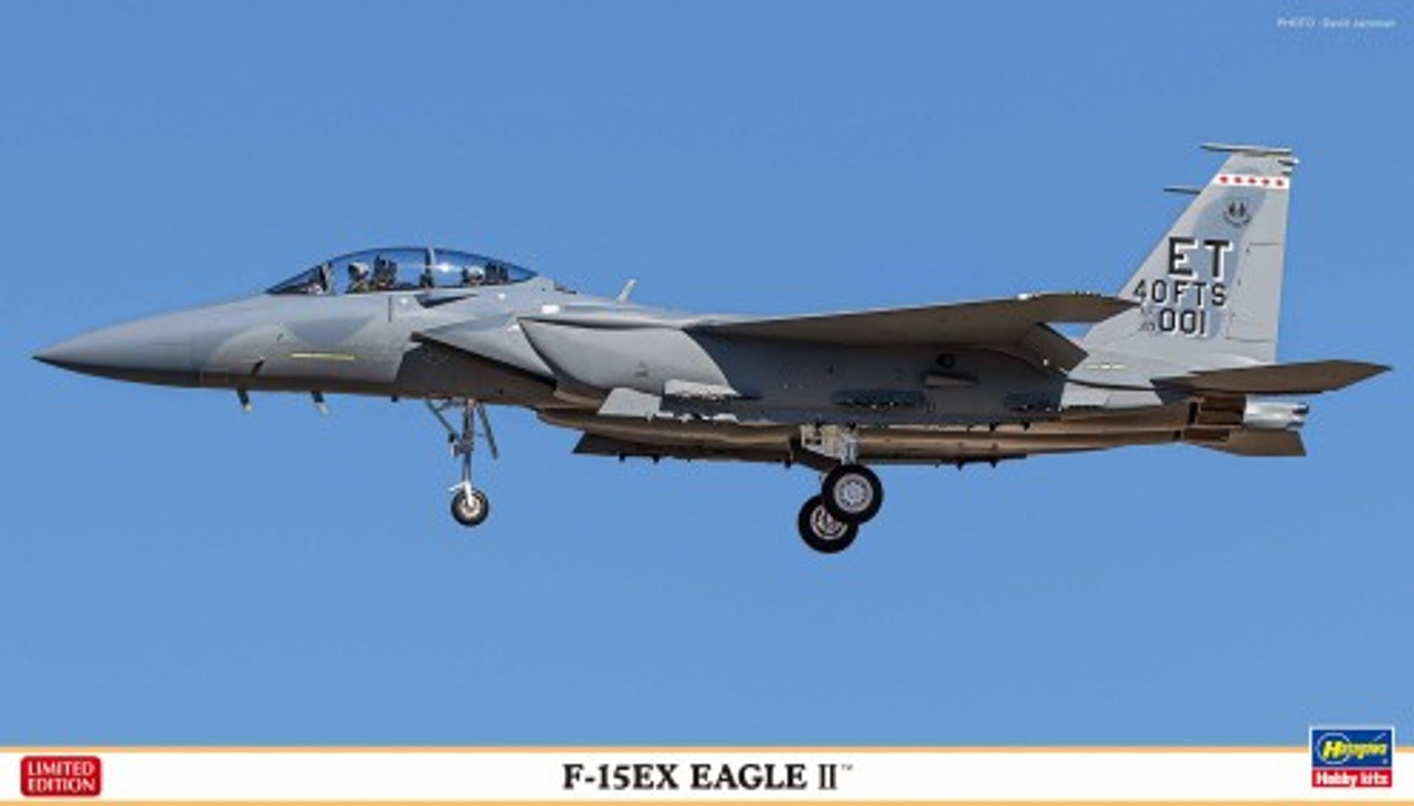 F-15EX Eagle II USAF Jet Fighter (Ltd Edition) 1/72 Hasegawa
