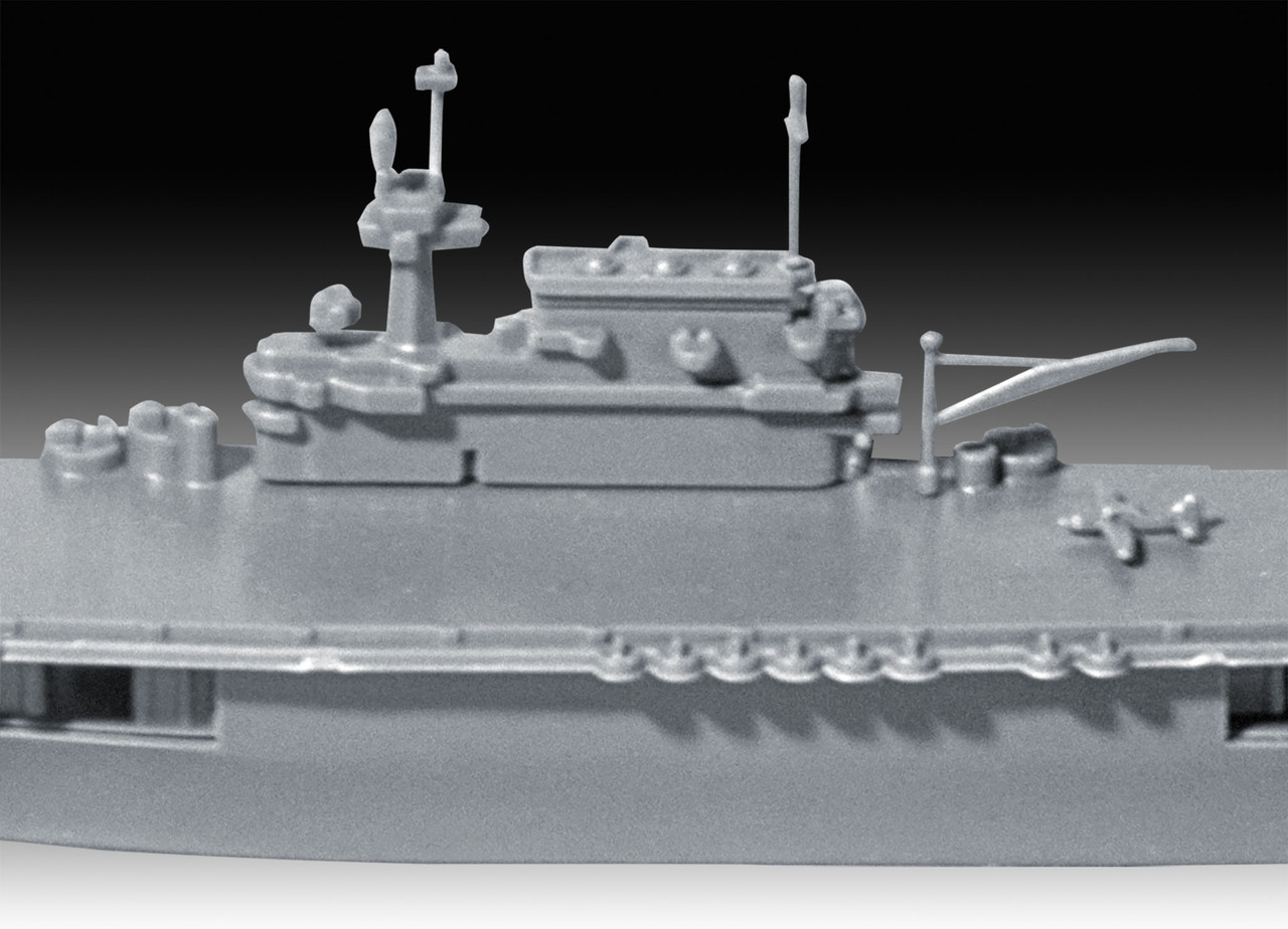 USS Enterprise CV-6 Aircraft Carrier w/paint & glue 1/1200