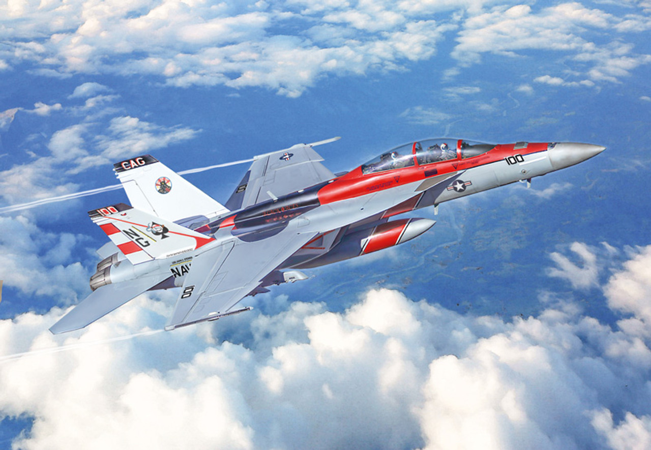 F/A-18F Super Hornet US Navy Special Colors 1/48 Italeri
