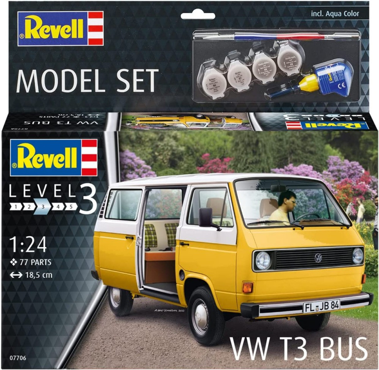 REVELL Model W/Paint VW T2 Bus