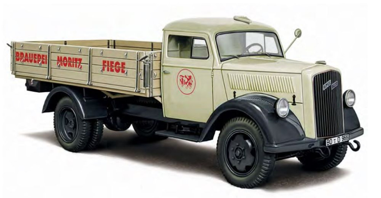 イタレリ(ITALERI) 1/24 オペル ブリッツ クラシックトラック Opel Blitz Classic Military Vehicle 1/24 Italeri