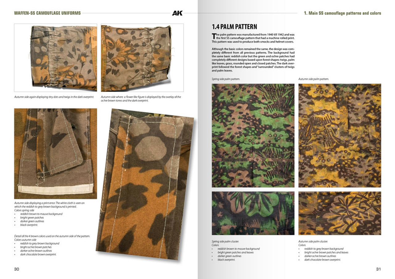 Waffen-SS Camouflage Uniforms Complete Guide Patterns in WWII Book ...