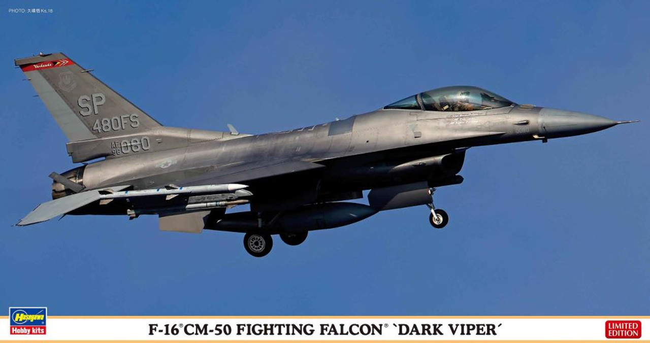 F-16CM-50 Fighting Falcon Dark Viper Fighter (Ltd Edition) 1