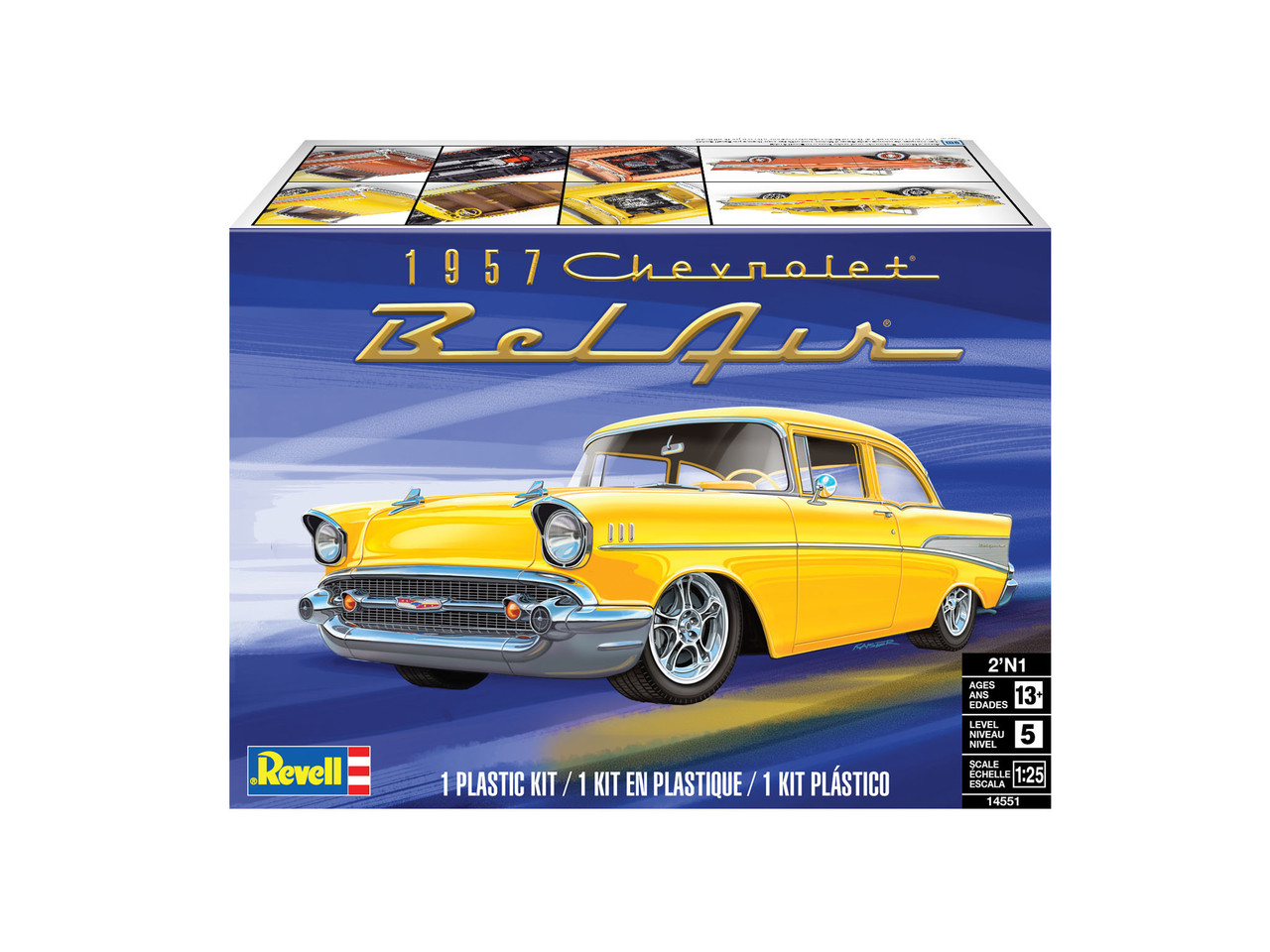 1957 Chevy Bel Air (2 in 1) 1/25 Revell-Monogram