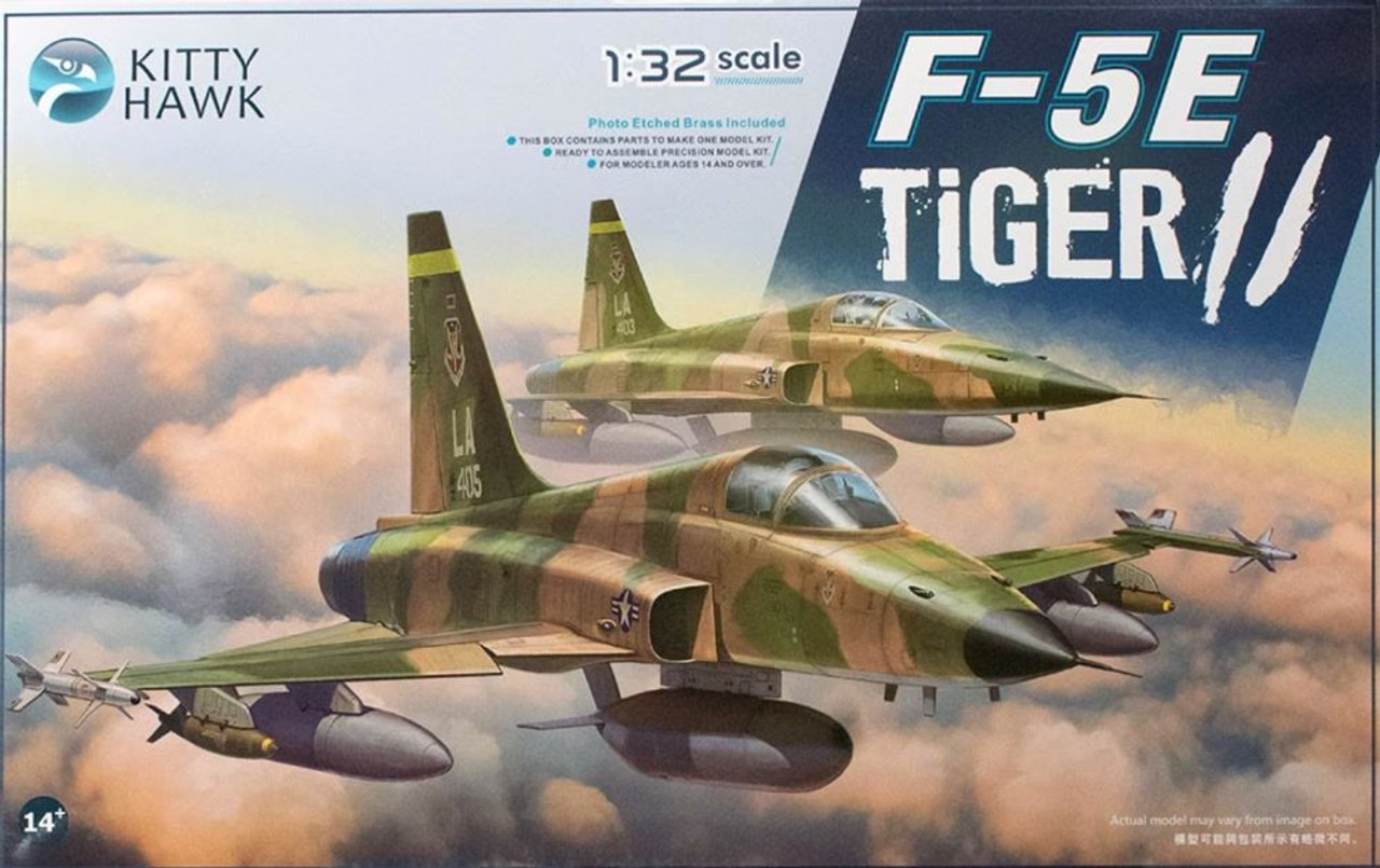 Kitty Hawk Tiger II F 5F 1/32 スケール F-5E Tiger II Fighter 1/32 Kitty Hawk Models