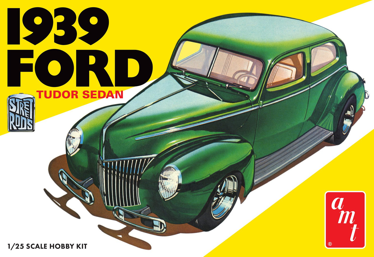 1939 Ford Sedan Street Rod 1/25 AMT Models
