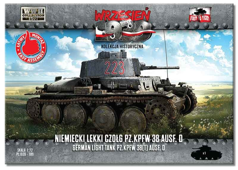 German PzKpfw 38(t) Ausf.E/F | Plastikové modely - RC Auta - Doplňky