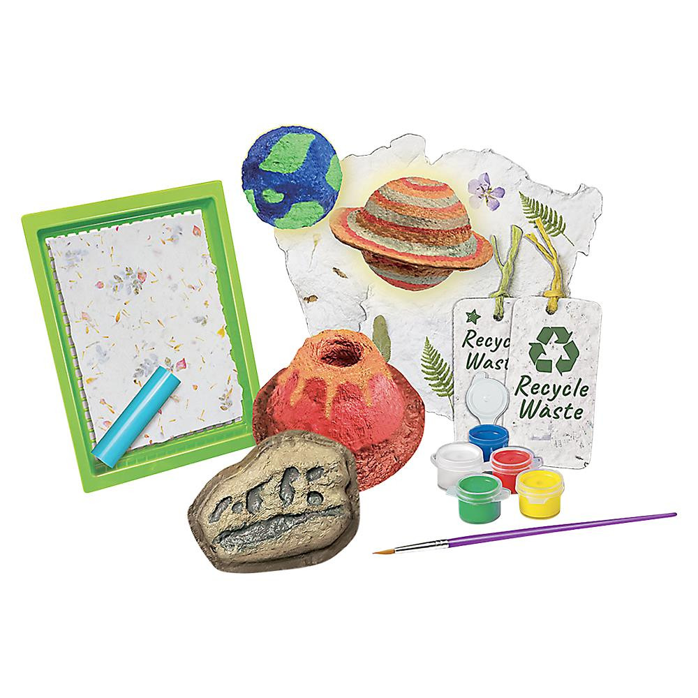 Paper Making Recycling/Paper Mache Green Science Kit 4M Project Kits
