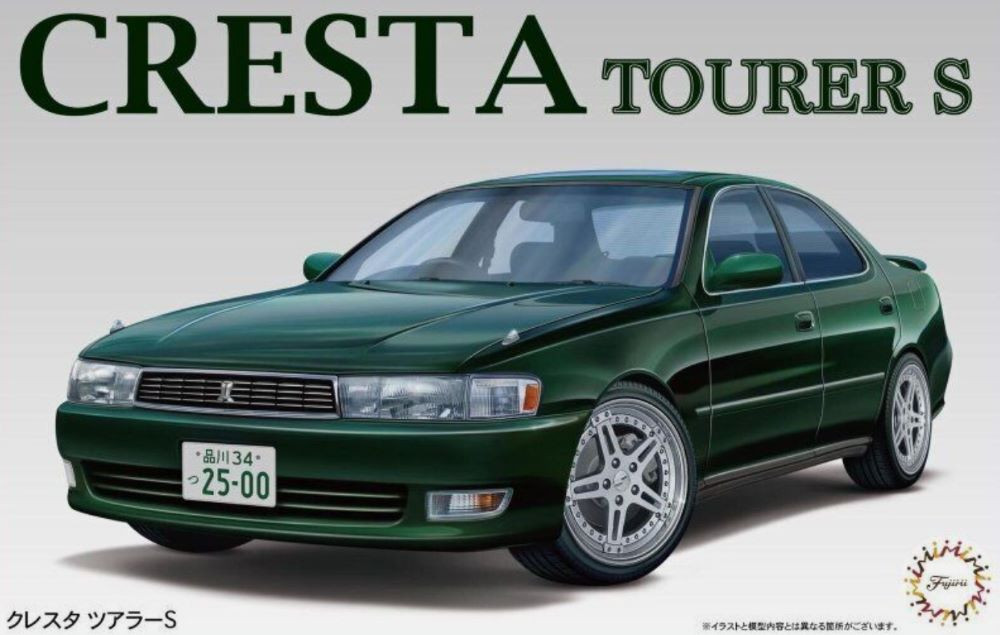 Toyota Cresta Tourer S 4-Door Car 1/24 Fujimi