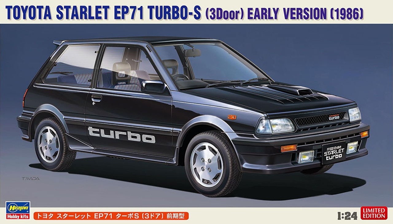 DISM 1/43 トヨタ スターレット ターボーS EP71 前期 1986 1/43 DISM トヨタ スターレット ターボS (EP71) 前期型 1986