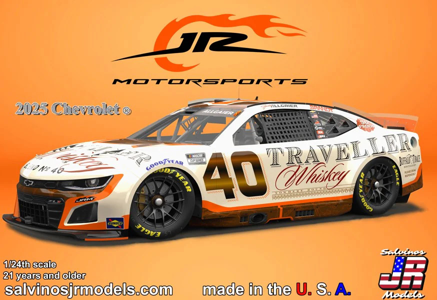 JR Motorsports Justin Allgaier 2025 Chevrolet Camaro ZL1 Daytona