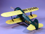 Laird Super Solution Rubber Powered Wooden Model Airplane Dumas