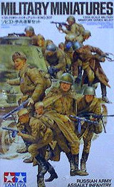 Russian Army Assault Infantry Winter Gear 1/35 Tamiya