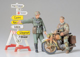 German Motorcycle Orderly Set 1/35 Tamiya