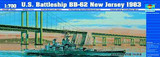 USS New Jersey BB-62 1983 1/700 Trumpeter