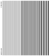 Stripes Black Dry Transfer Decals Woodland Scenics